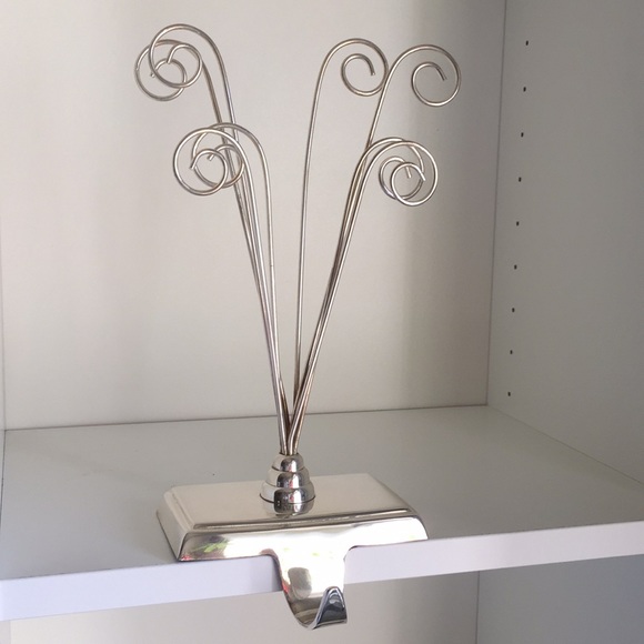 Silver Photo Greeting Cards Stocking Holder - Picture 14 of 14